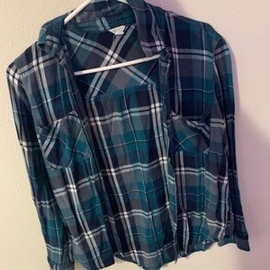 Blue Flannel. Size Small